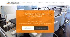 Desktop Screenshot of gruenemay-abt.de
